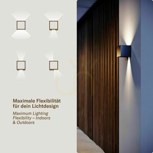 Nástěnné LED svítidlo s.luce Ixa černé IP44 10 cm 1 Nástěnné LED svítidlo s.luce Ixa černé IP44 10 cm small 1