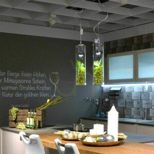 Závěsné svítidlo s.luce MyLight 40 cm černé sklo, GU10 2 Závěsné svítidlo s.luce MyLight 40 cm černé sklo, GU10 small 2