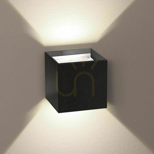 Kontrola Nástěnné LED svítidlo s.luce Ixa zlaté 9,5 cm, 10 W, stmívatelné
