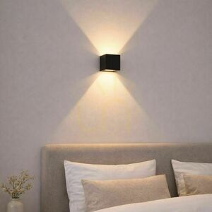 Nástěnné LED svítidlo s.luce Ixa černé 10 W 3000 K IP20 11 Nástěnné LED svítidlo s.luce Ixa černé 10 W 3000 K IP20 small 11