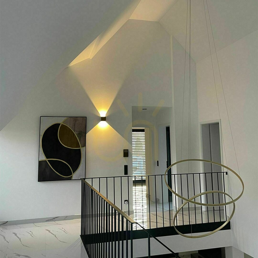 Náhled Nástěnné LED svítidlo s.luce Ixa černé 10 W 3000 K IP20 Nástěnné LED svítidlo s.luce Ixa černé 10 W 3000 K IP20