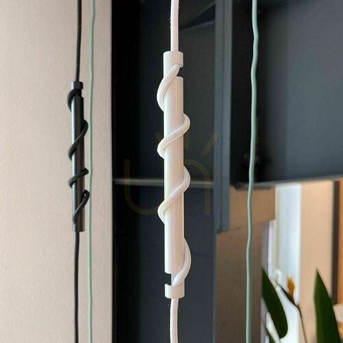 Kontrola Zkracovač kabelů s.luce Modular černý kovový 20 cm