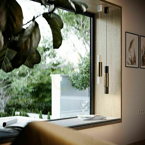 Kontrola Závěsné svítidlo s.luce Crutch černé GU10 kovové 1x15 W, IP20