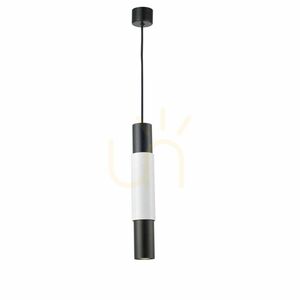 Závěsná lampa s.luce Crutch černá GU10 kov moderní 1 světlo 40 cm small 11