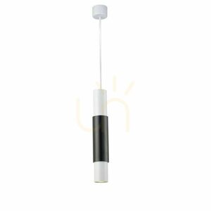 Závěsná lampa s.luce Crutch černá GU10 kov moderní 1 světlo 40 cm small 12