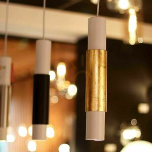 Závěsná lampa s.luce Crutch bílá kovová GU10 stmívatelná small 4