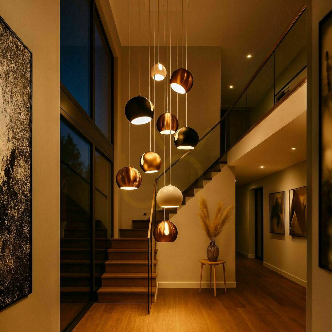 Kontrola Lustr s.luce Ball černý kovový 20 cm 1x E27 5 m kabel Lustr s.luce Ball černý kovový 20 cm 1x E27 5 m kabel