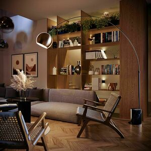 Oblouková lampa s.luce Ball měď mramor 220 cm 14 Oblouková lampa s.luce Ball měď mramor 220 cm small 14