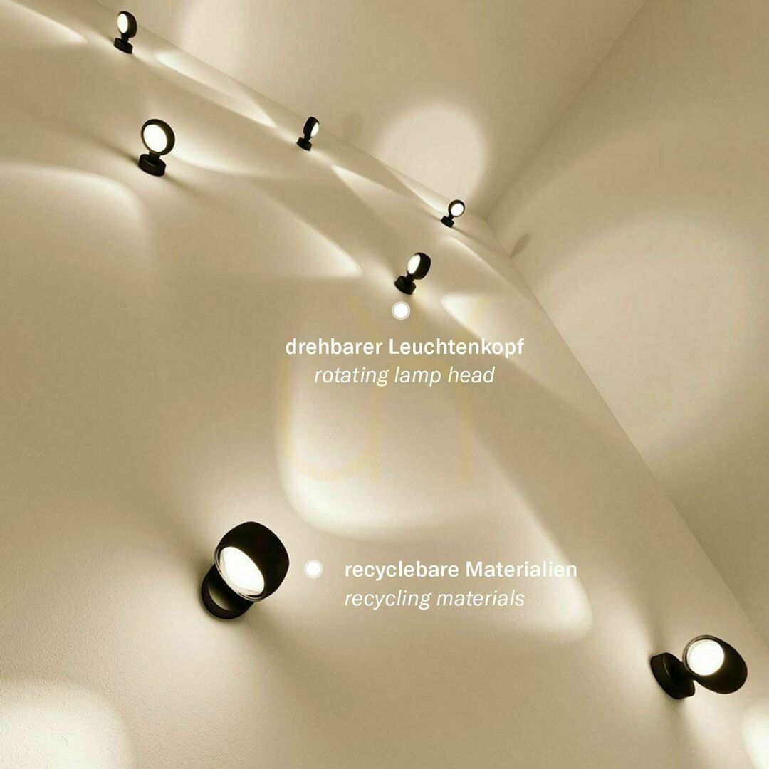 Zobrazit Nástěnné svítidlo s.luce Beam Up & Down černé sklo G9 Nástěnné svítidlo s.luce Beam Up & Down černé sklo G9