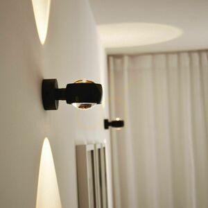 Nástěnné svítidlo s.luce Beam Up & Down černé sklo G9 4 Nástěnné svítidlo s.luce Beam Up & Down černé sklo G9 small 4