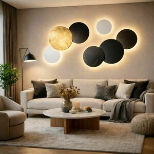 Stropní LED svítidlo s.luce Cloud stříbrné 60 cm 29 W 3000 K stmívatelné 10 Stropní LED svítidlo s.luce Cloud stříbrné 60 cm 29 W 3000 K stmívatelné small 10