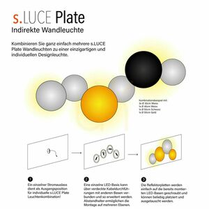 Stropní LED svítidlo s.luce Cloud bílé 30 cm 29 W stmívatelné 12 Stropní LED svítidlo s.luce Cloud bílé 30 cm 29 W stmívatelné small 12