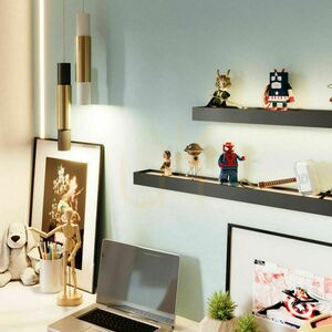 Přisazené stropní svítidlo s.luce Cusa LED černé 105 cm 3000 K 900 lm small 3
