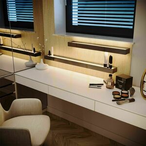 Přisazené stropní svítidlo s.luce Cusa LED černé 105 cm 3000 K 900 lm small 8