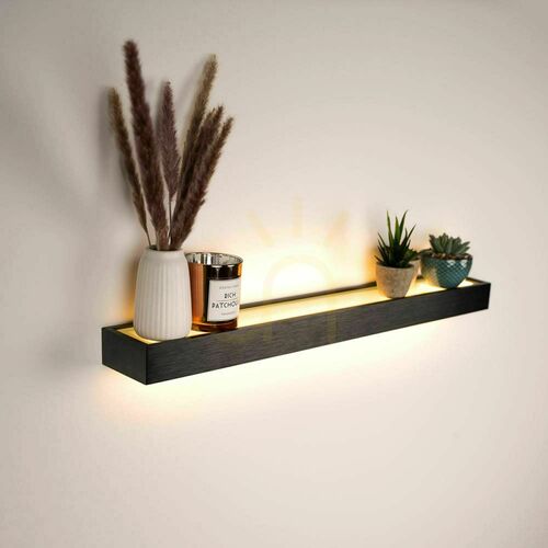 Kontrola Přisazené stropní LED svítidlo s.luce Cusa stříbrné sklo 105 cm 3000 K