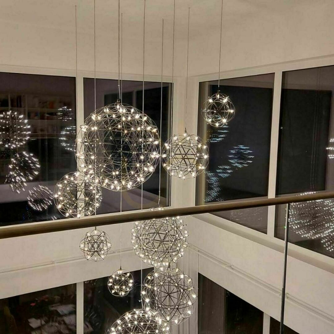 Zobrazit Závěsné LED svítidlo s.luce Atom XL Chrome 70 cm Závěsné LED svítidlo s.luce Atom XL Chrome 70 cm