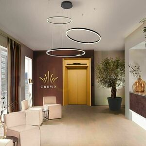LED kruhové závěsné svítidlo s.luce Ring Ø 150 cm bílý 13 LED kruhové závěsné svítidlo s.luce Ring Ø 150 cm bílý small 13