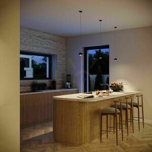 Závěsné LED svítidlo s.luce Beam černé Ø 8 cm 3000 K stmívatelné 158713 small 13