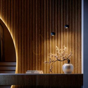 Závěsné LED svítidlo s.luce Beam černé Ø 8 cm 3000 K stmívatelné 158713 small 5