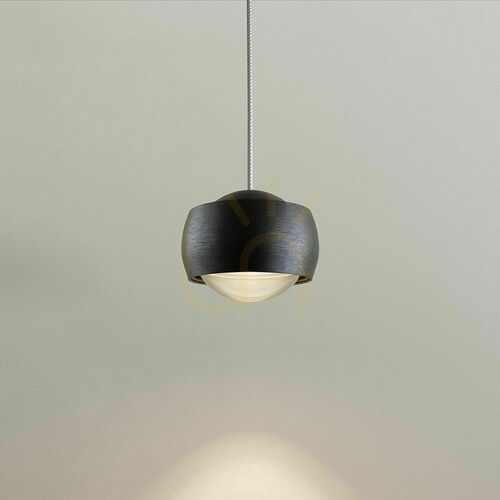 Kontrola Závěsné LED svítidlo s.luce Beam stříbrné Ø 8 cm