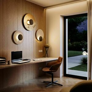 Stropní LED svítidlo s.luce Plate zlaté 45 cm 3000 K stmívatelné 2 Stropní LED svítidlo s.luce Plate zlaté 45 cm 3000 K stmívatelné small 2