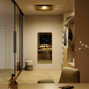 Přisazené stropní LED svítidlo s.luce Edge bílá 30 cm 18 W 3000 K dimmable small 2