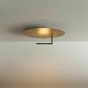 Přisazené stropní LED svítidlo s.luce Edge zlaté 45 cm, 3000 K, stmívatelné 9 Přisazené stropní LED svítidlo s.luce Edge zlaté 45 cm, 3000 K, stmívatelné small 9