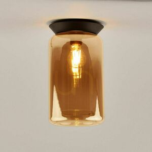 Přisazené stropní svítidlo s.luce Cruet jantarové sklo E27 28 cm 10 Přisazené stropní svítidlo s.luce Cruet jantarové sklo E27 28 cm small 10