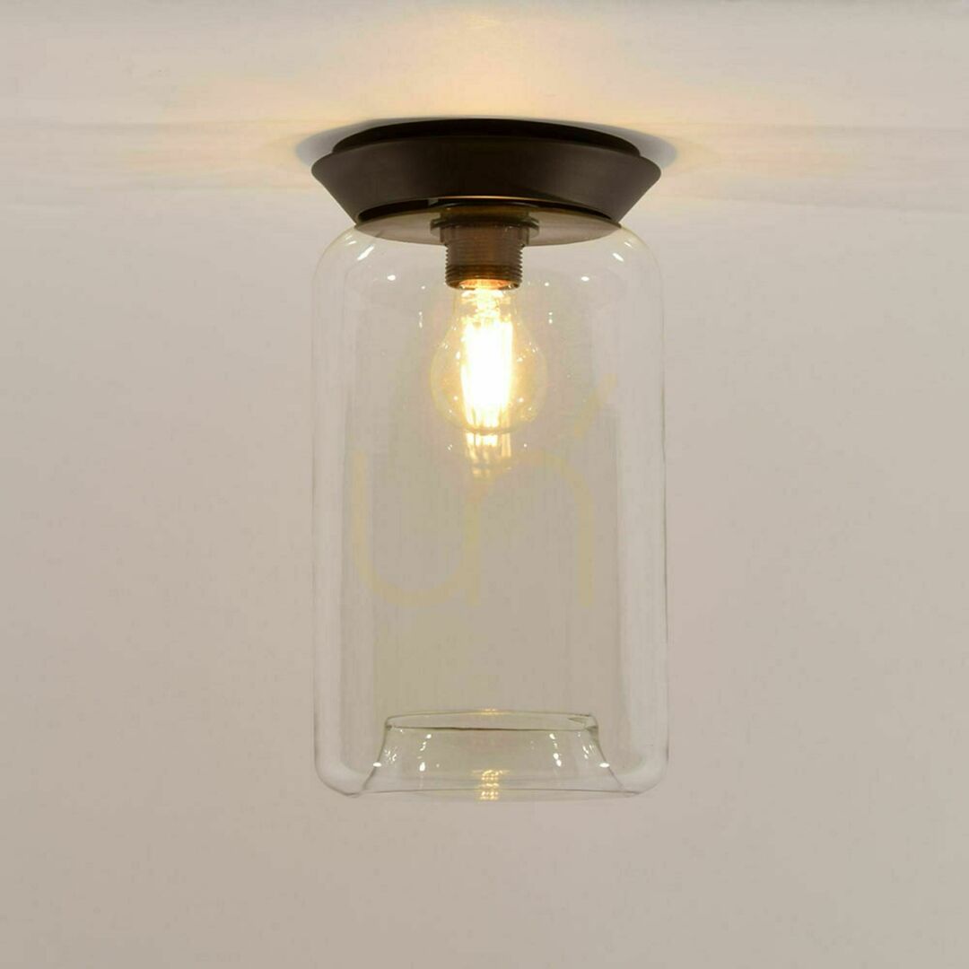 Zobrazit Přisazené stropní svítidlo s.luce Cruet jantarové sklo E27 28 cm Přisazené stropní svítidlo s.luce Cruet jantarové sklo E27 28 cm