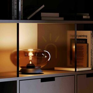 Stolní lampa s.luce Cruet skleněná průhledná E27 retro 28 cm 2 Stolní lampa s.luce Cruet skleněná průhledná E27 retro 28 cm small 2