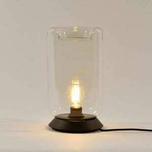 Stolní lampa s.luce Cruet skleněná průhledná E27 retro 28 cm 9 Stolní lampa s.luce Cruet skleněná průhledná E27 retro 28 cm small 9