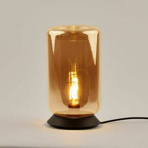 Stolní lampa s.luce Cruet E27 jantarové sklo retro 7 Stolní lampa s.luce Cruet E27 jantarové sklo retro small 7