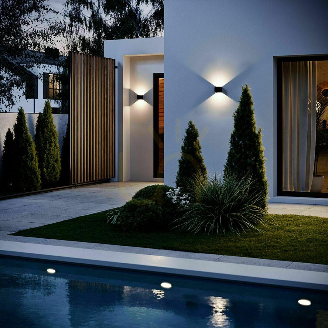 Kontrola Nástěnné LED svítidlo s pohybovým čidlem s.luce Ixa stříbrné 10 cm IP44 Nástěnné LED svítidlo s pohybovým čidlem s.luce Ixa stříbrné 10 cm IP44