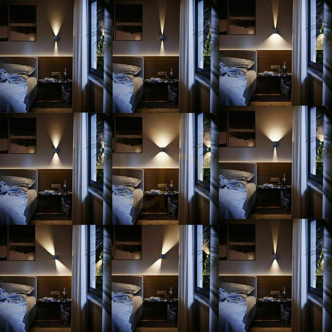Náhled Nástěnné LED svítidlo s pohybovým čidlem s.luce Ixa černé 10 cm IP44 Nástěnné LED svítidlo s pohybovým čidlem s.luce Ixa černé 10 cm IP44