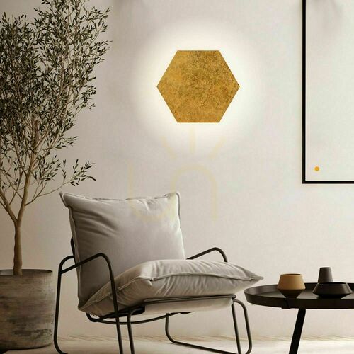 Kontrola Nástěnné LED svítidlo s.luce Hive černé 35 cm 3000K stmívatelné