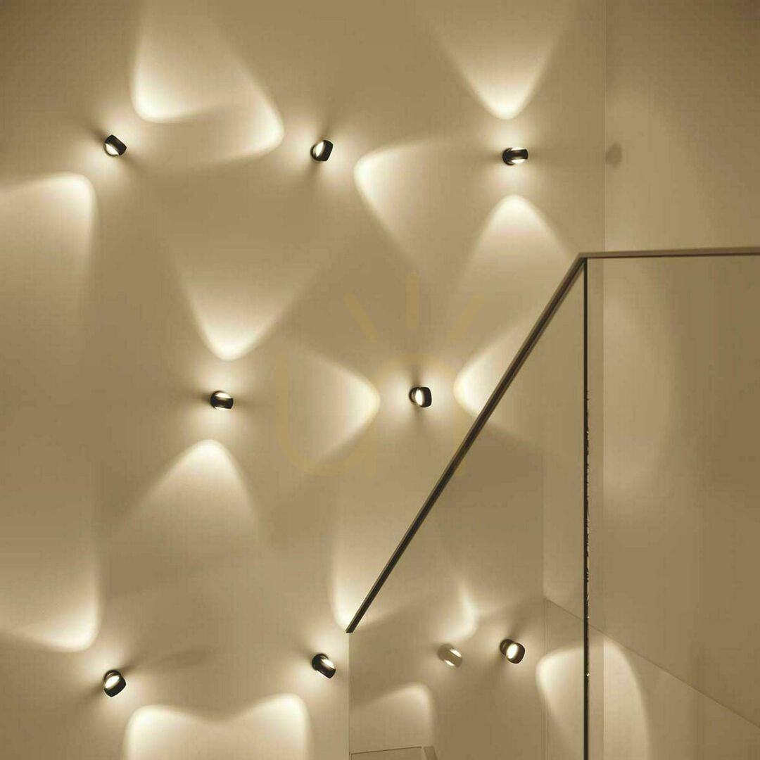 Náhled LED nástěnné svítidlo s.luce Beam stříbrné kovové, stmívatelné, 12 cm LED nástěnné svítidlo s.luce Beam stříbrné kovové, stmívatelné, 12 cm