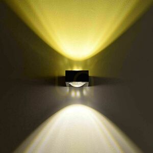 Nástěnné svítidlo s.luce Beam X černé 12 cm obdélníkové moderní G9 10 Nástěnné svítidlo s.luce Beam X černé 12 cm obdélníkové moderní G9 small 10