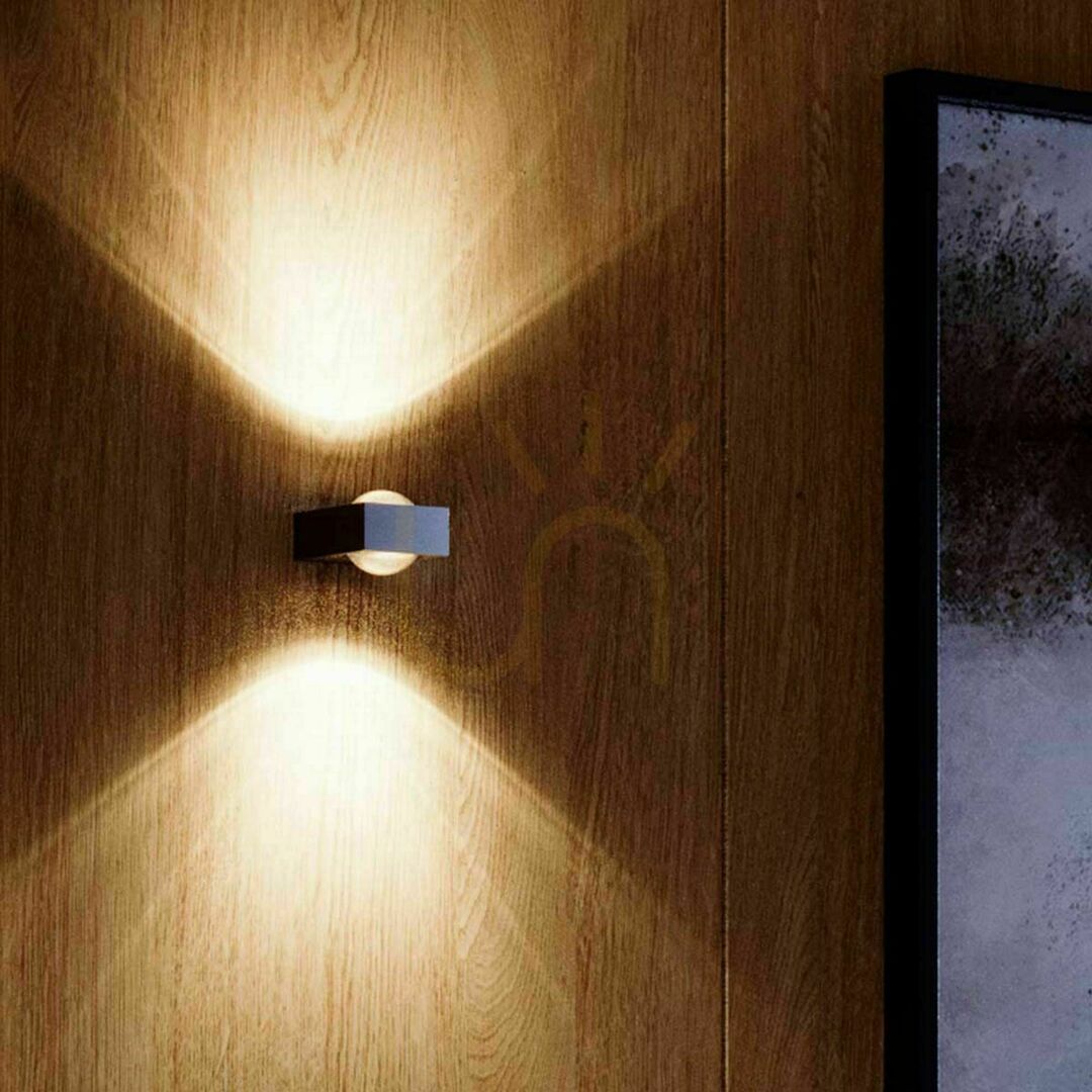 Náhled Nástěnné svítidlo s.luce Beam X černé 12 cm obdélníkové moderní G9 Nástěnné svítidlo s.luce Beam X černé 12 cm obdélníkové moderní G9