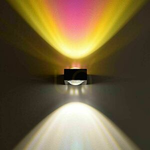 Nástěnné svítidlo s.luce Beam X černé 12 cm obdélníkové moderní G9 6 Nástěnné svítidlo s.luce Beam X černé 12 cm obdélníkové moderní G9 small 6