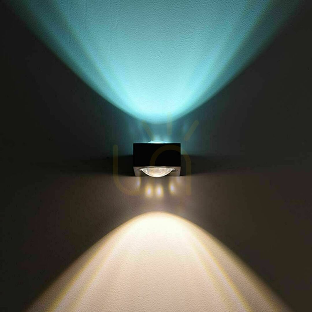 Pohled Nástěnné svítidlo s.luce Beam X stříbrné 12 cm kovové moderní 1x G9 Nástěnné svítidlo s.luce Beam X stříbrné 12 cm kovové moderní 1x G9