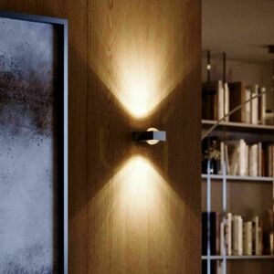 Nástěnné svítidlo s.luce Beam X stříbrné 12 cm kovové moderní 1x G9 4 Nástěnné svítidlo s.luce Beam X stříbrné 12 cm kovové moderní 1x G9 small 4