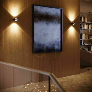 Nástěnné svítidlo s.luce Beam X stříbrné 12 cm kovové moderní 1x G9 0 Nástěnné svítidlo s.luce Beam X stříbrné 12 cm kovové moderní 1x G9 small 0