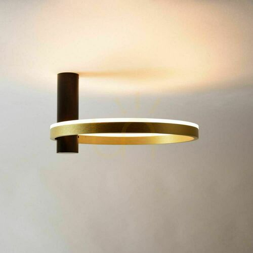 Kontrola Přisazené stropní LED svítidlo s.luce Ring Air 40 cm stříbrné, stmívatelné