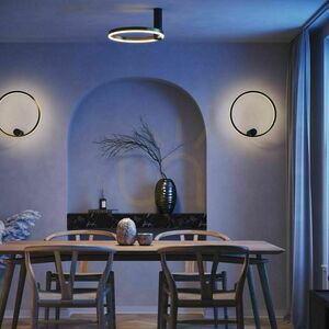 Přisazené stropní LED svítidlo s.luce Ring Air 40 cm černé 2 Přisazené stropní LED svítidlo s.luce Ring Air 40 cm černé small 2