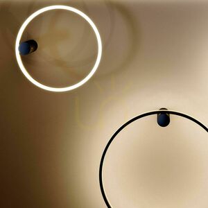 Přisazené stropní LED svítidlo s.luce Ring Air 40 cm černé 4 Přisazené stropní LED svítidlo s.luce Ring Air 40 cm černé small 4
