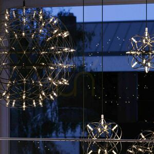 Závěsné LED svítidlo s.luce Atom Chrome 30 cm stmívatelné small 10