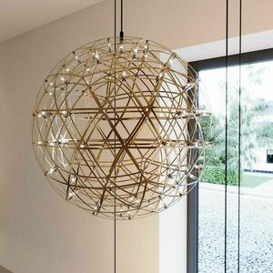 Závěsné LED svítidlo s.luce Atom Chrome 30 cm stmívatelné small 5