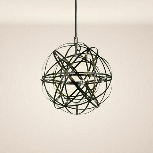 Kontrola Závěsné LED svítidlo s.luce Atom černé 30 cm stmívatelné