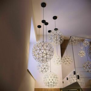 Závěsné LED svítidlo s.luce Atom černé 30 cm stmívatelné 2 Závěsné LED svítidlo s.luce Atom černé 30 cm stmívatelné small 2