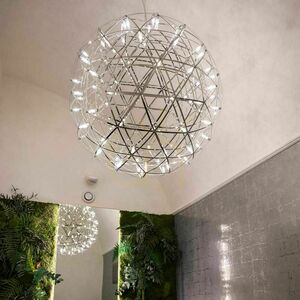 Závěsné LED svítidlo s.luce Atom zlaté Ø 70 cm stmívatelné small 7